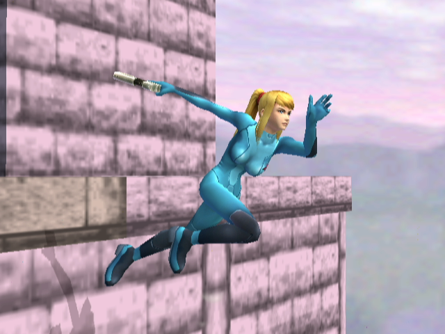 zero suit samus brawl gun